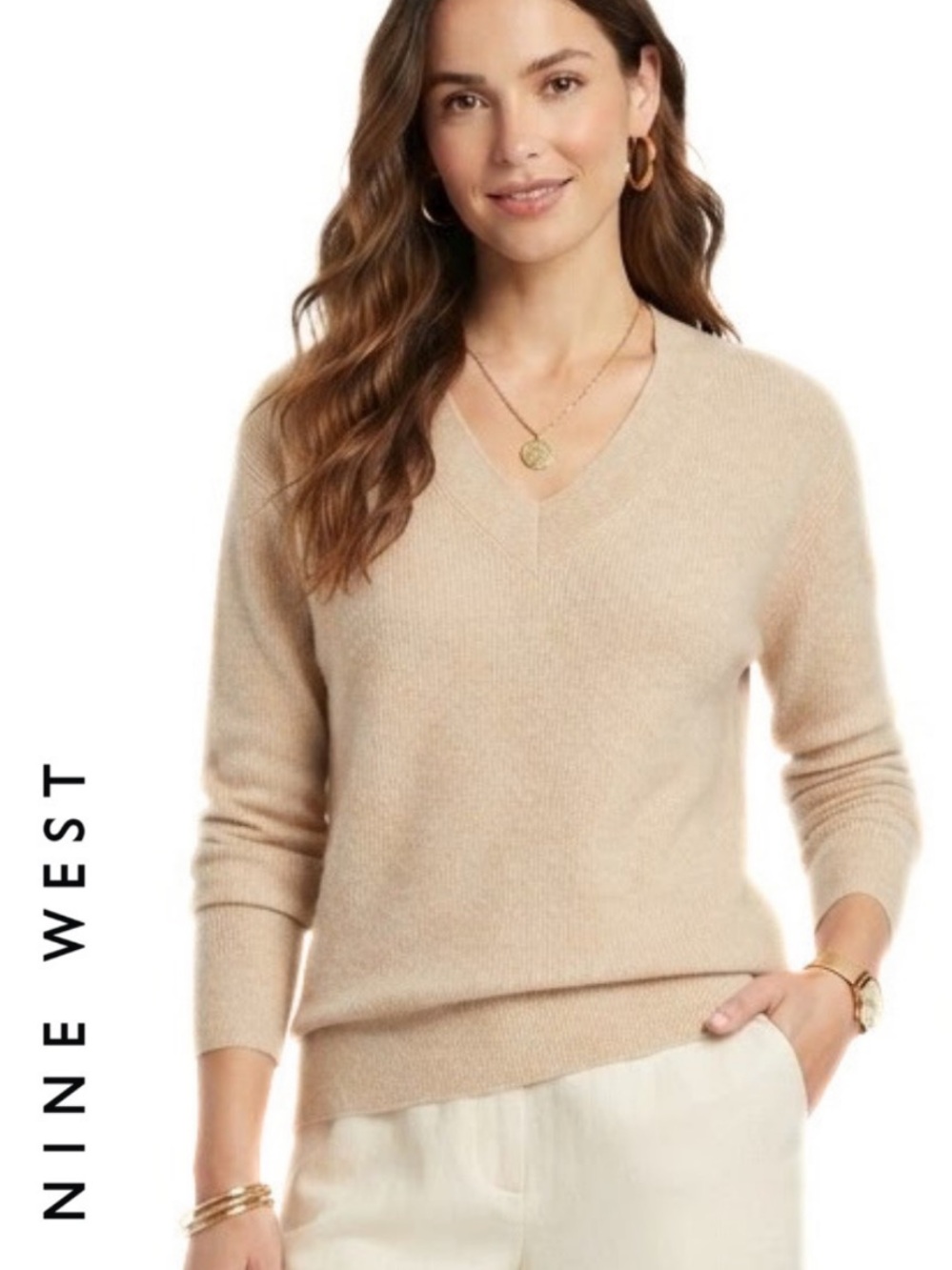 Sweater • NWT
Nine West • women’s Soft Ribbed Knit Sweater